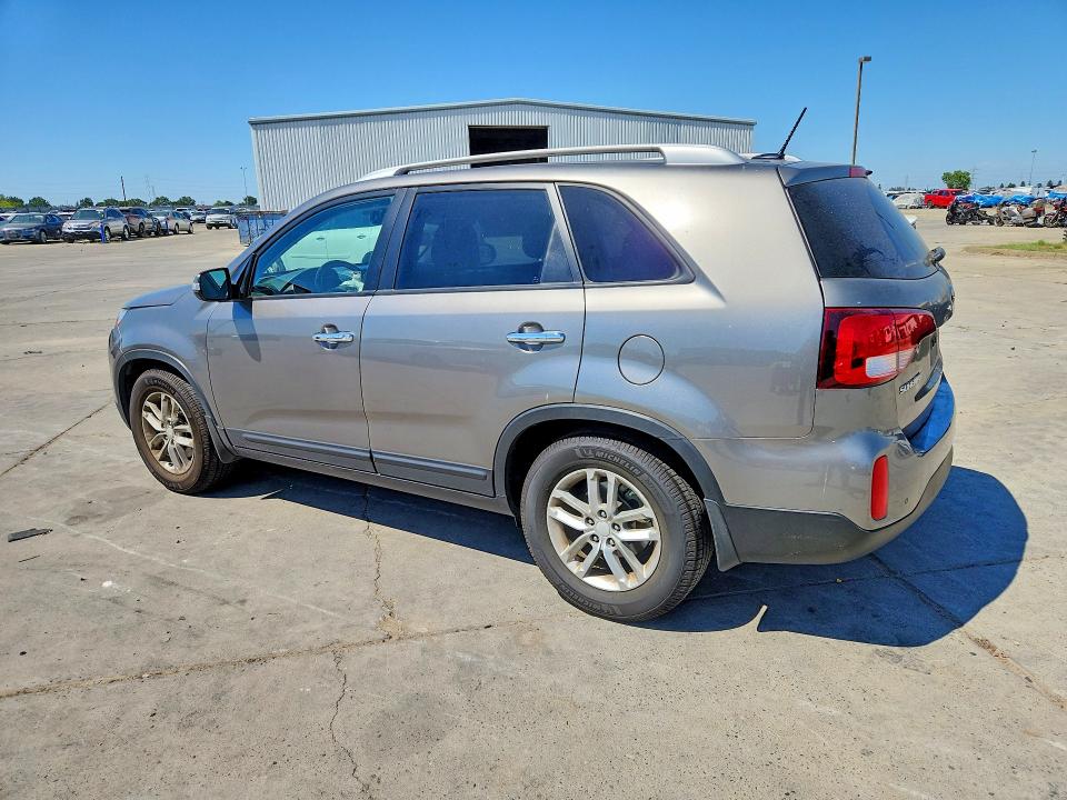 2015 Kia Sorento VIN 5XYKT4A64FG581399 COPART salvage auction — FRONT END, CA - SALVAGE CERTIFICATE, sold $2,350 on 2026-07-27 (photo 2)