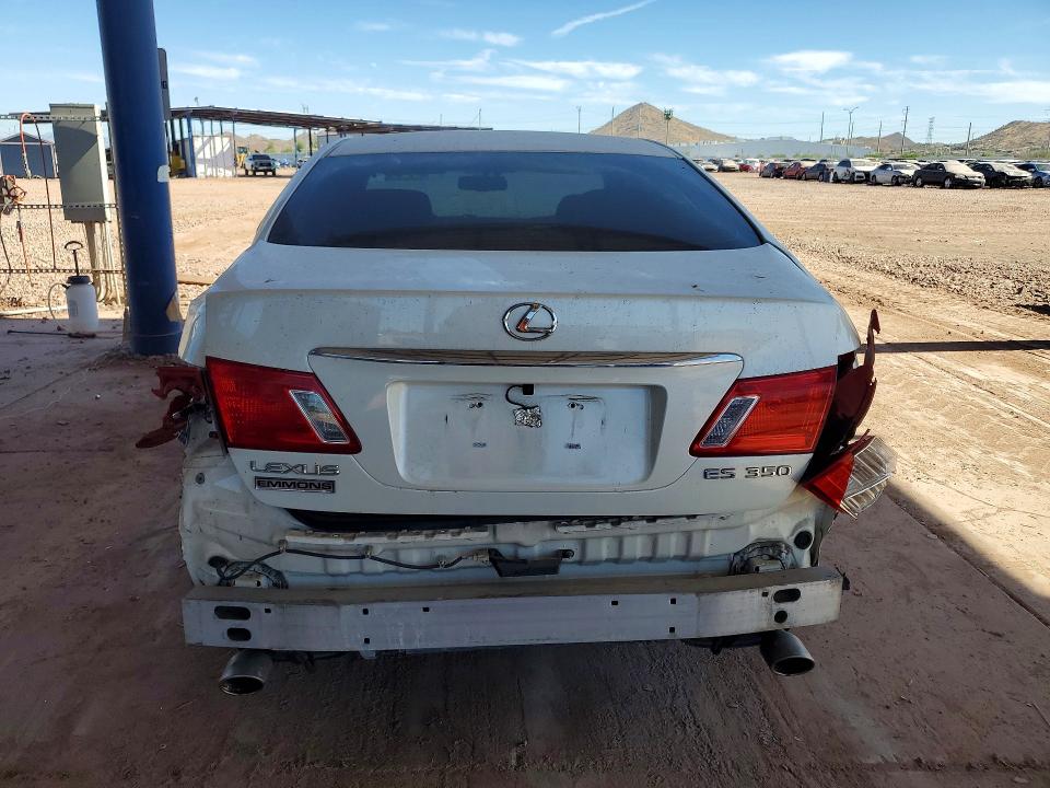 2007 Lexus ES VIN JTHBJ46G572013146 COPART salvage auction — REAR END, AZ - CERTIFICATE OF TITLE, sold $175 on 2026-07-28 (photo 6)