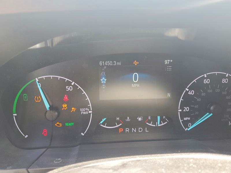 2023 Ford Maverick VIN 3FTTW8E39PRA28791 COPART salvage auction — ROLLOVER, Co - Public - Salvage Title, sold $3,550 on 2026-07-09 (photo 9)