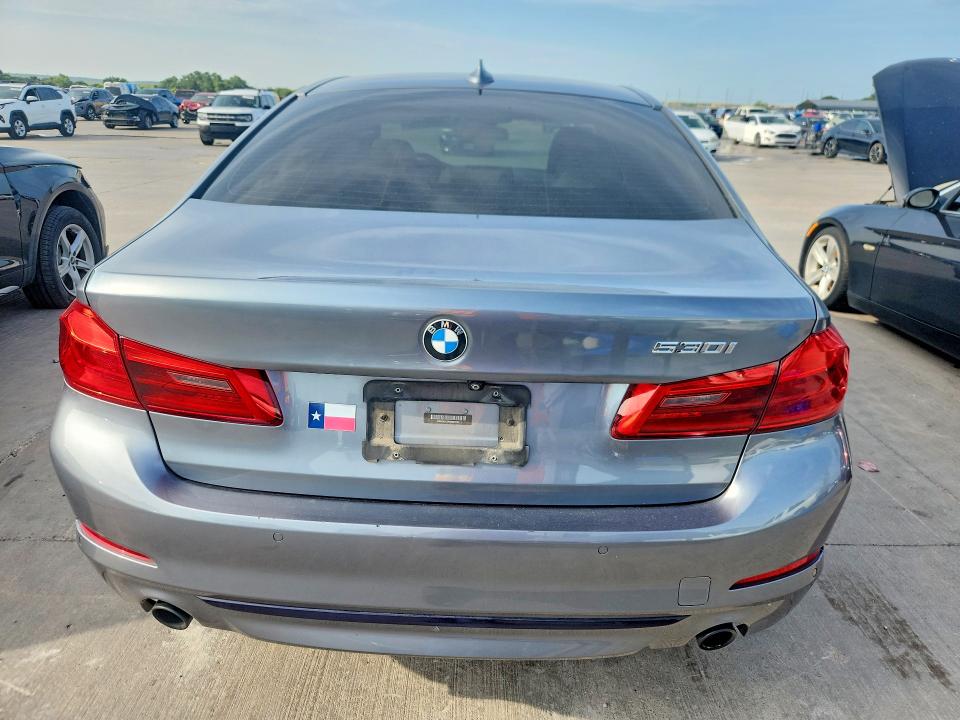 2019 BMW 5er VIN WBAJA5C59KWW05167 COPART salvage auction — WATER/FLOOD, Tx - Salvage Title-Flood Damage, sold $5,200 on 2026-07-16 (photo 6)