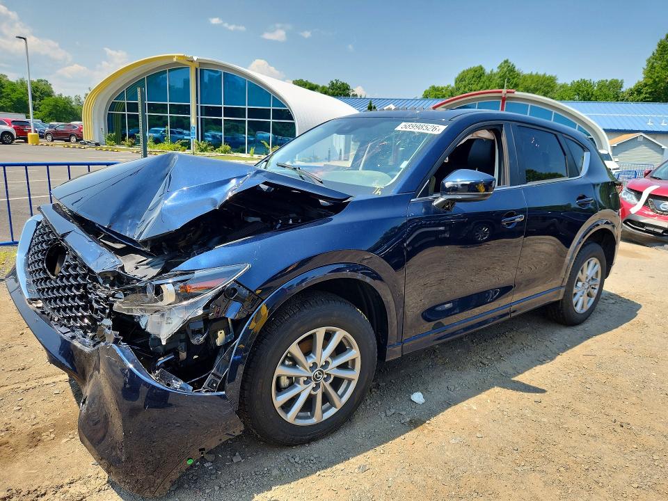 2025 Mazda Cx-5 VIN JM3KFBCL4S0698552 COPART salvage auction — FRONT END, MA - CERTIFICATE OF TITLE (P), sold $9,000 on 2026-07-02 (photo 1)