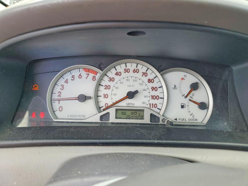 2003 Toyota Corolla VIN JTDBR32E030044562 COPART salvage auction — REAR END, Fl - Certificate Of Destruction, sold $650 on 2026-07-28 (photo 9)