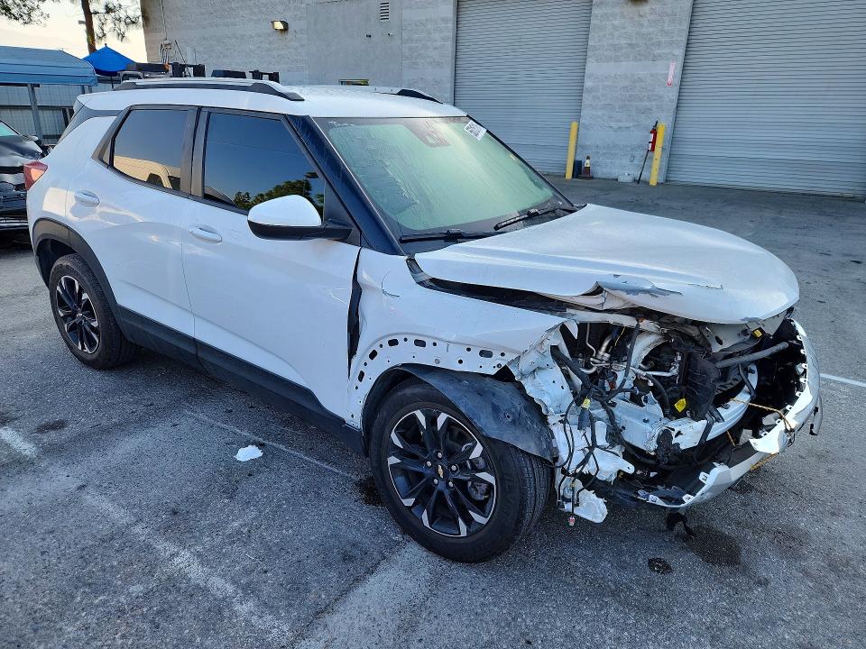 2022 Chevrolet Trailblazer VIN KL79MPSL9NB106824 COPART salvage auction — FRONT END, Ca - Dis/Dlr/Exp Only Clean Title (P), sold $5,900 on 2026-07-28 (photo 4)