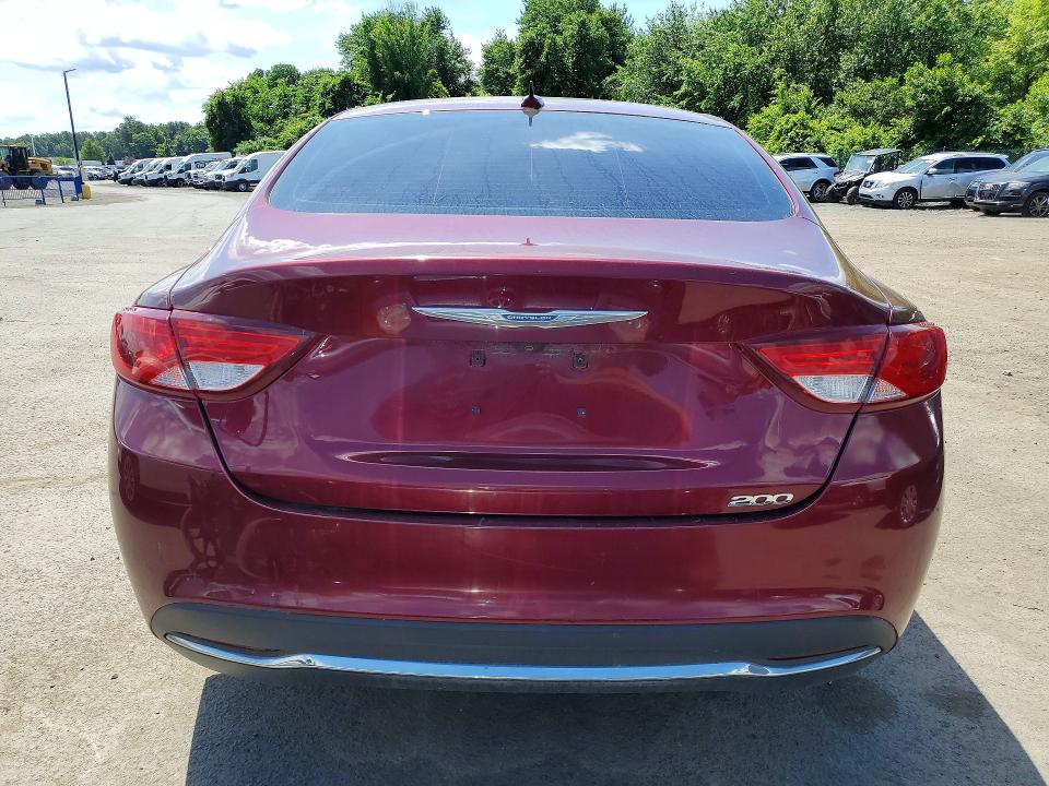 2016 Chrysler 200 VIN 1C3CCCAB7GN123009 COPART salvage auction — MINOR DENT/SCRATCHES, Vt - Certificate Of Title, sold $1,550 on 2026-07-10 (photo 6)