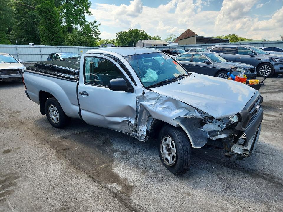 2013 Toyota Tacoma VIN 5TFNX4CN8DX020798 COPART salvage auction — FRONT END, Nj - Cert Of Title-Salvage, sold $2,900 on 2026-07-23 (photo 4)