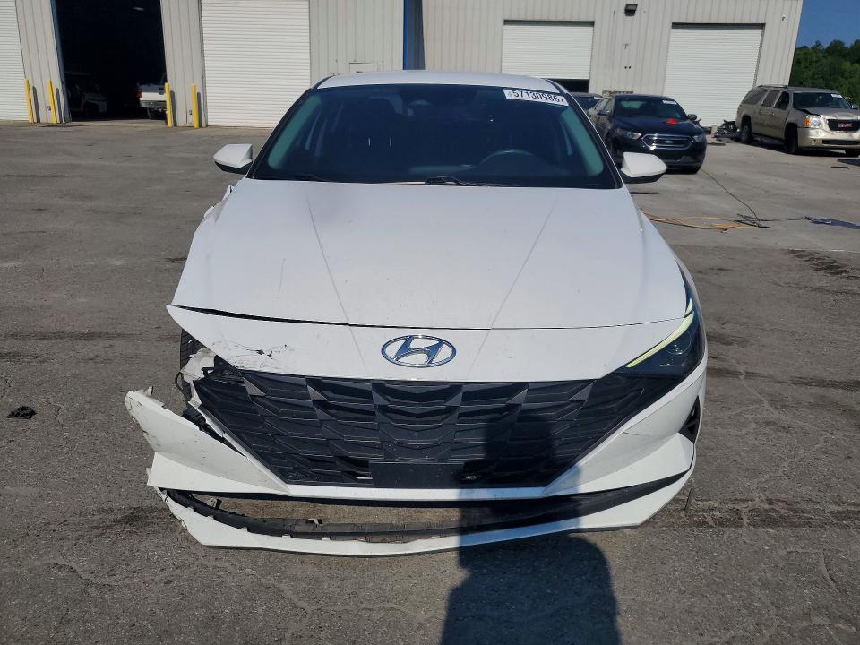 2021 Hyundai VIN 5NPLS4AG7MH042720 COPART salvage auction — FRONT END, Fl - Certificate Of Destruction, sold $3,950 on 2026-07-02 (photo 5)