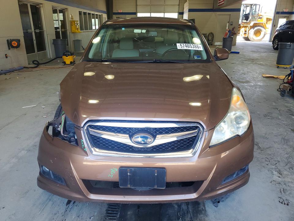 2011 Subaru LEGACY VIN 4S3BMBG6XB3213056 COPART salvage auction — FRONT END, VA - CERT OF TITLE - SALVAGE, sold $1,200 on 2026-07-02 (photo 5)