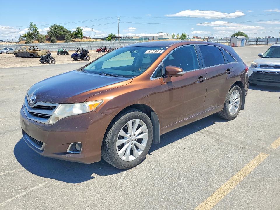 2013 Toyota Venza VIN 4T3BA3BB9DU049575 COPART salvage auction — MINOR DENT/SCRATCHES, ID - DEALER ONLY CLEAN TITLE (P), sold $375 on 2026-07-30 (photo 1)
