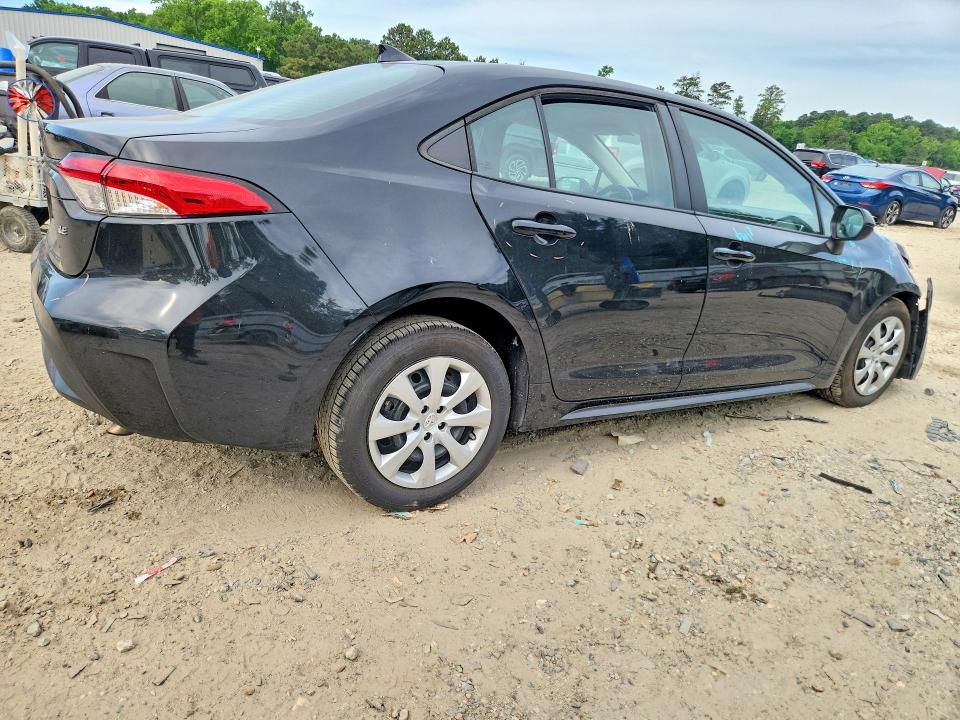 2022 Toyota VIN 5YFEPMAE2NP307864 COPART salvage auction — FRONT END, VA - CERT OF TITLE - SALVAGE, sold $125 on 2026-07-28 (photo 3)