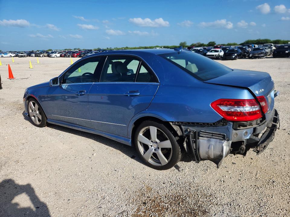 2011 Mercedes-benz E-class VIN WDDHF5GB0BA473048 COPART salvage auction — REAR END, Tx - Salvage Vehicle Title, sold $200 on 2026-07-09 (photo 2)
