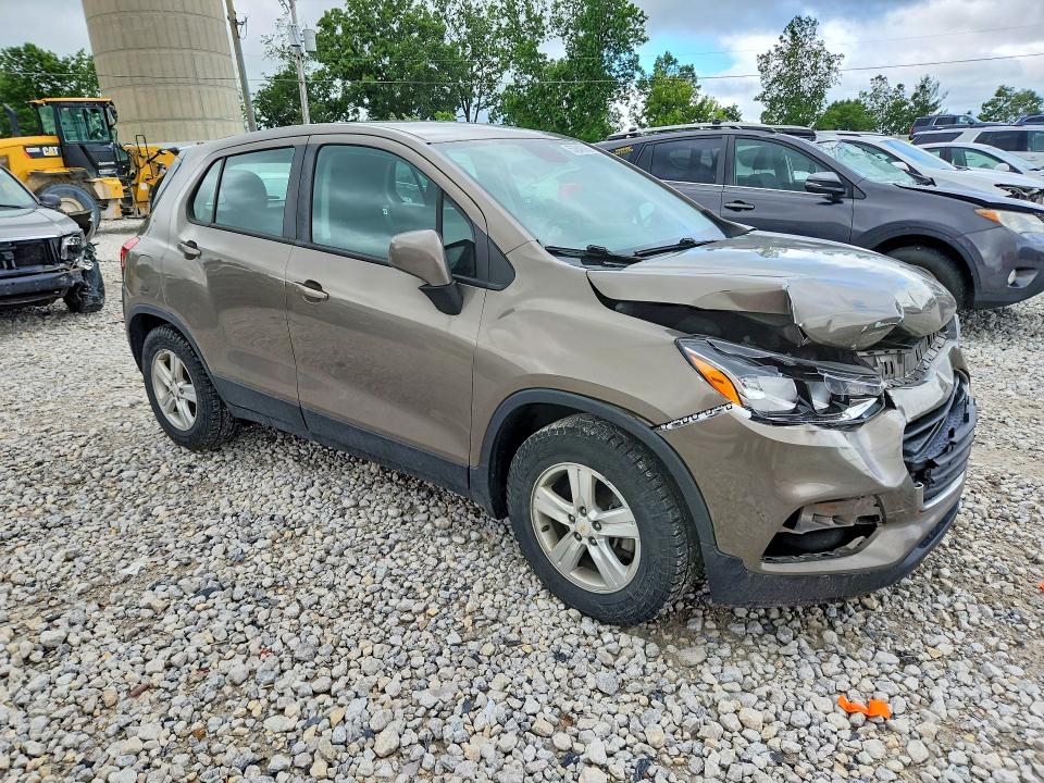 2020 Chevrolet VIN KL7CJKSB0LB353512 COPART salvage auction — FRONT END, Mi - Certificate Of Title, sold $850 on 2026-07-30 (photo 4)