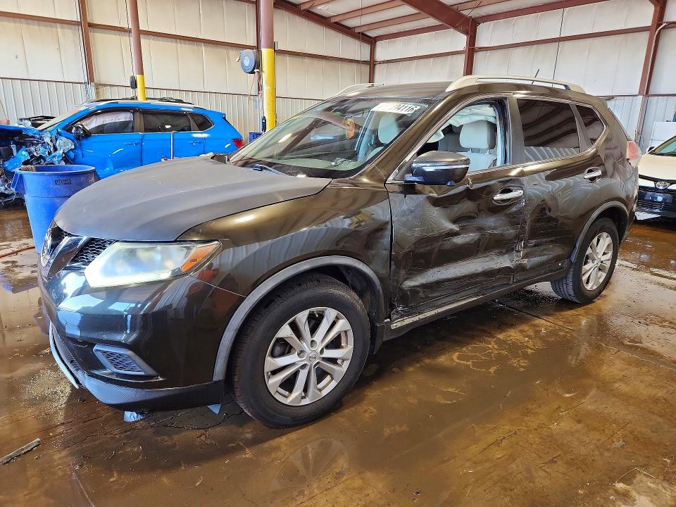2015 Nissan Rogue VIN KNMAT2MT9FP508818 COPART salvage auction — SIDE, Pa - Cert Of Salv-R=Reconstructed, sold $1,300 on 2026-07-07 (photo 1)