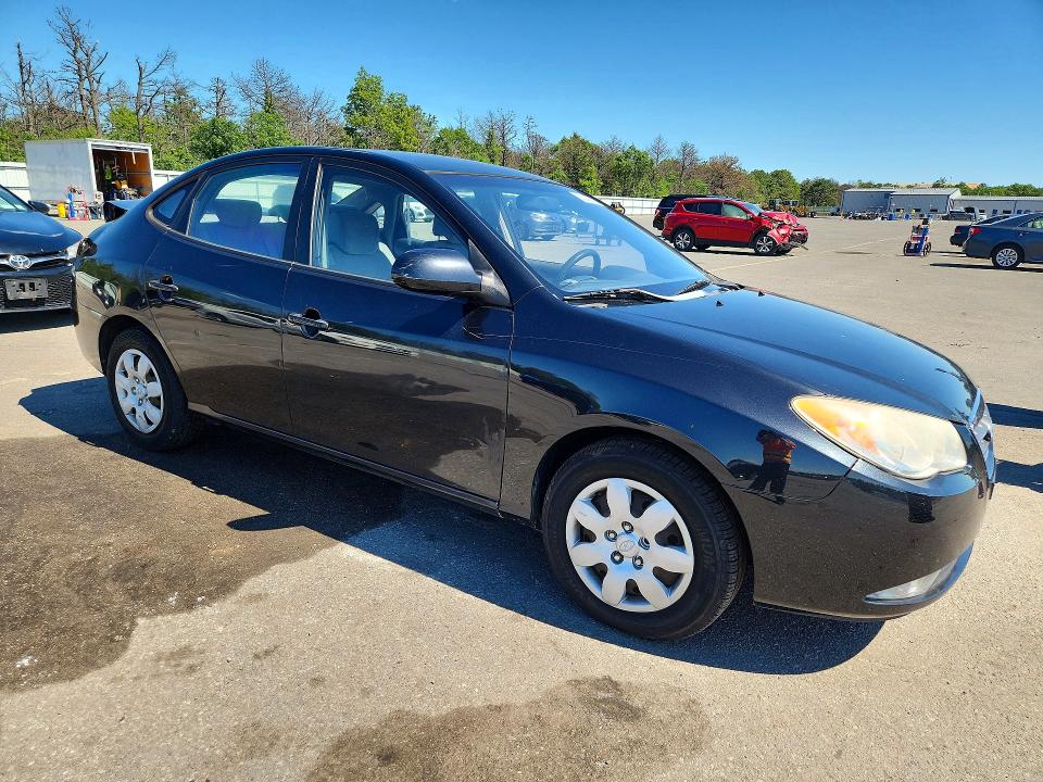 2008 Hyundai Elantra VIN KMHDU46D88U492431 COPART salvage auction — REAR END, Ny - Mv-907A Salvage Certificate, sold $550 on 2026-07-20 (photo 4)