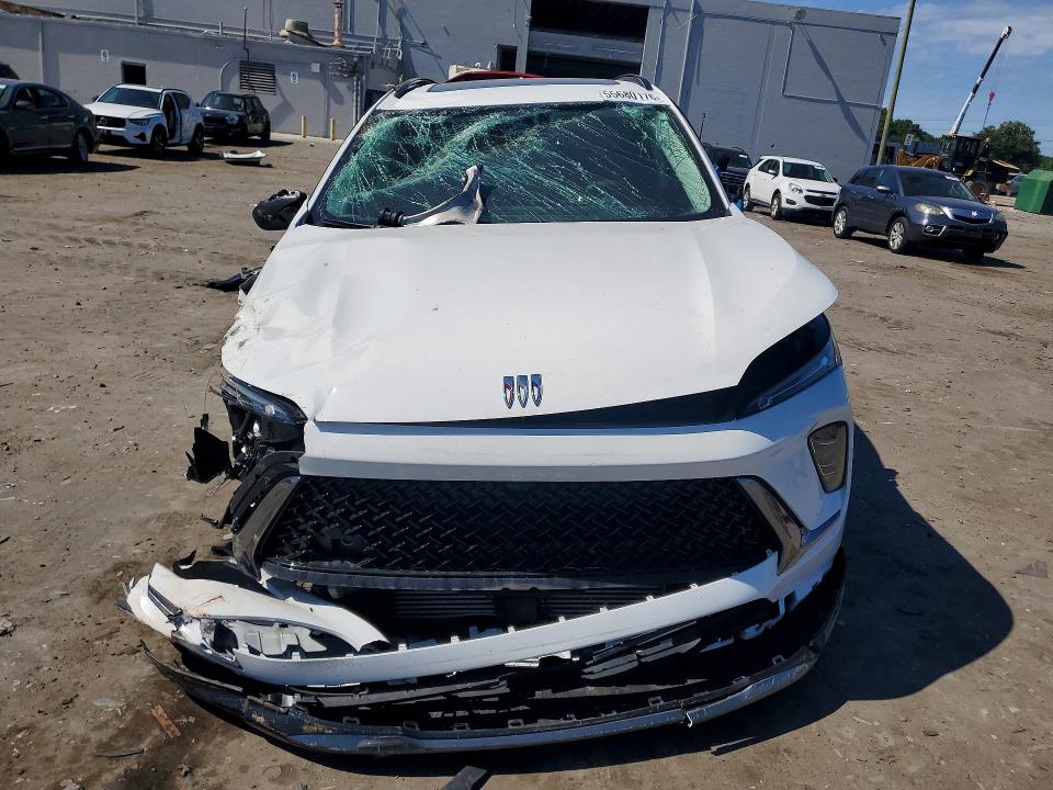 2025 Buick Envision VIN LRBFZLE49SD010677 COPART salvage auction — FRONT END, Va - Cert Of Title - Salvage, sold $1,600 on 2026-07-29 (photo 5)