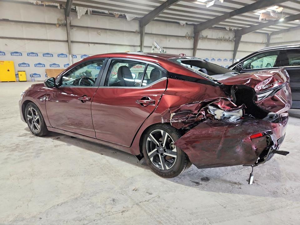 2025 Nissan Sentra VIN 3N1AB8CV7SY293136 COPART salvage auction — REAR END, Tn - Salvage Certificate, sold $4,150 on 2026-08-03 (photo 2)