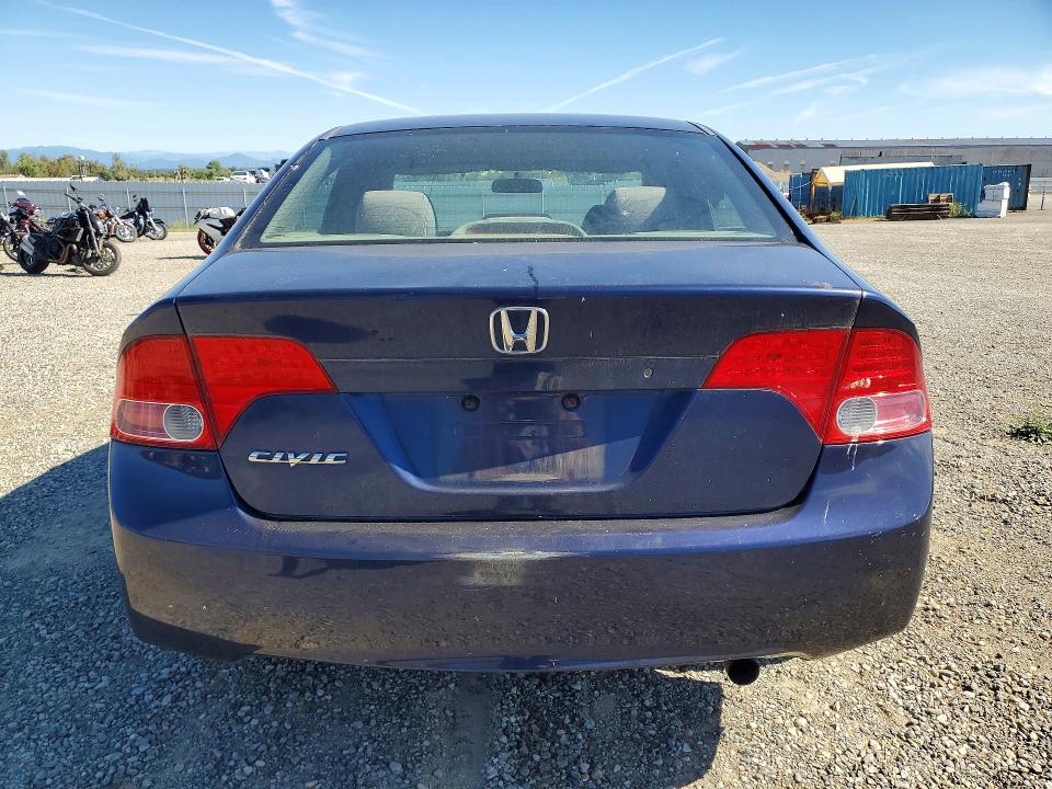 2007 Honda Civic VIN 1HGFA16537L116738 COPART salvage auction — FRONT END, Ca - Salvage Certificate, sold $250 on 2026-07-02 (photo 6)