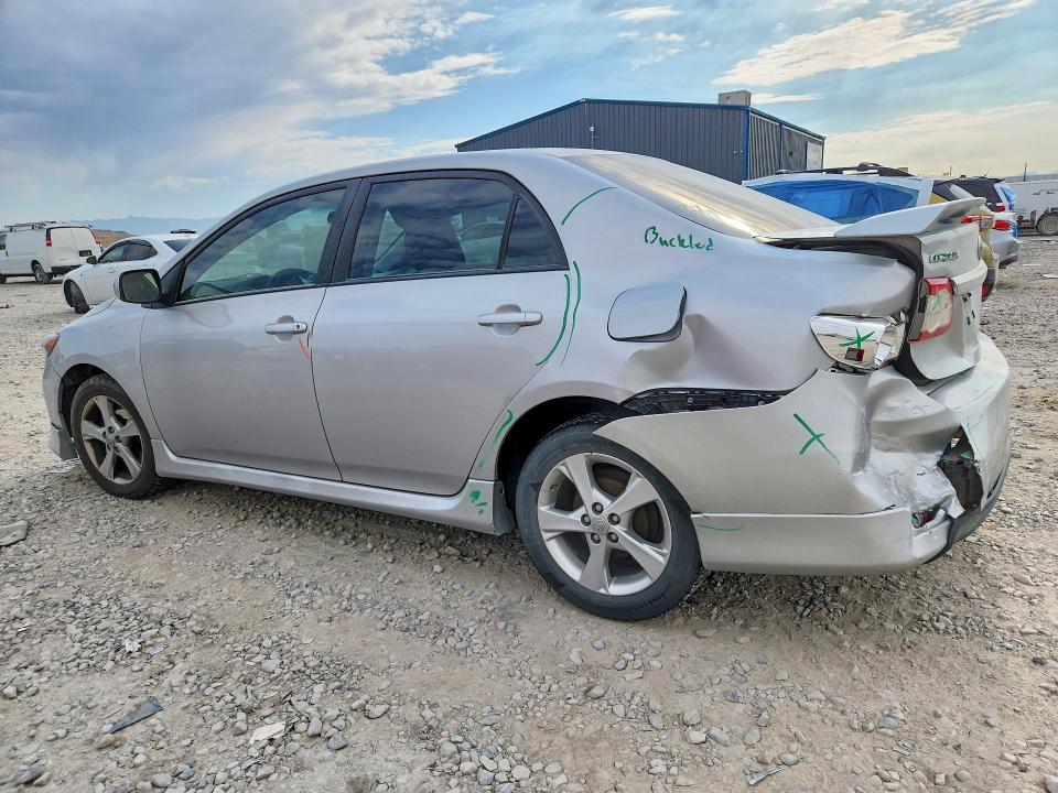 2013 Toyota Corolla VIN 5YFBU4EE5DP208539 COPART salvage auction — REAR END, Ut - Salvage Certificate, sold $1,750 on 2026-07-17 (photo 2)