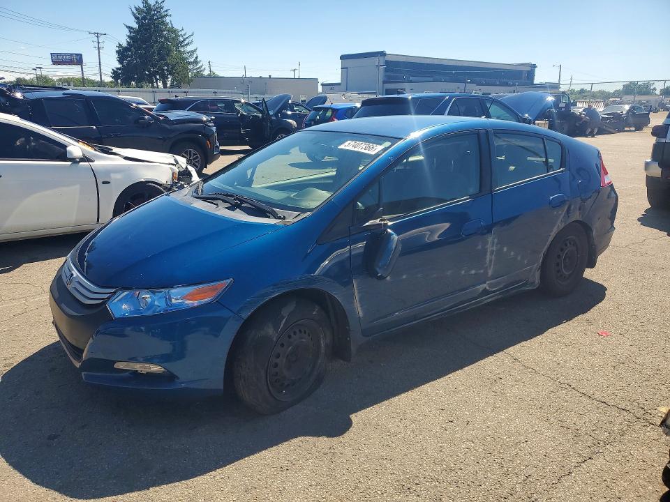 2012 Honda Insight VIN JHMZE2H59CS001417 COPART salvage auction — SIDE, Salvage Title, sold $750 on 2026-07-10 (photo 1)