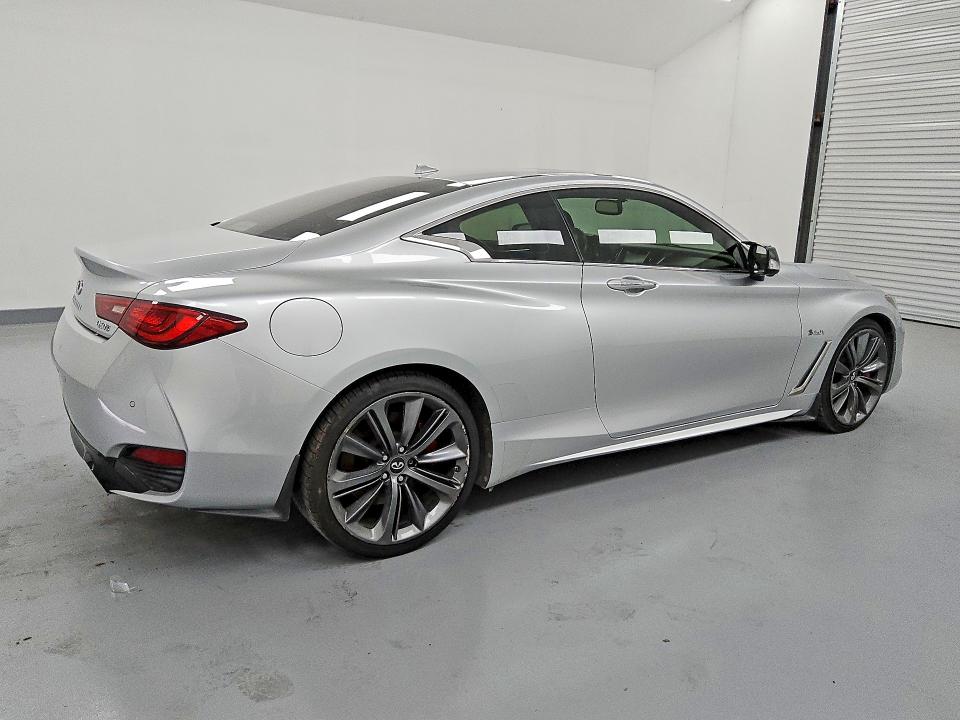 2017 Infiniti Q60 VIN JN1FV7EL1HM701953 COPART salvage auction — MINOR DENT/SCRATCHES, TX - CERTIFICATE OF TITLE, sold $4,000 on 2026-07-14 (photo 3)