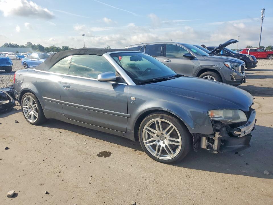 2008 Audi S4 VIN WUARL48H08K900299 COPART salvage auction — FRONT END, Wv - Certificate Of Title (P), sold $2,950 on 2026-08-17 (photo 4)