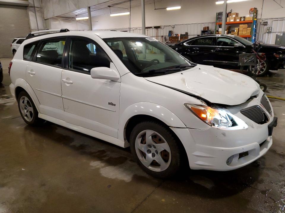2008 Pontiac Vibe VIN 5Y2SL658X8Z416923 COPART salvage auction — FRONT END, Mn - Cert Of Title-Prior Salvage, sold $250 on 2026-07-28 (photo 4)