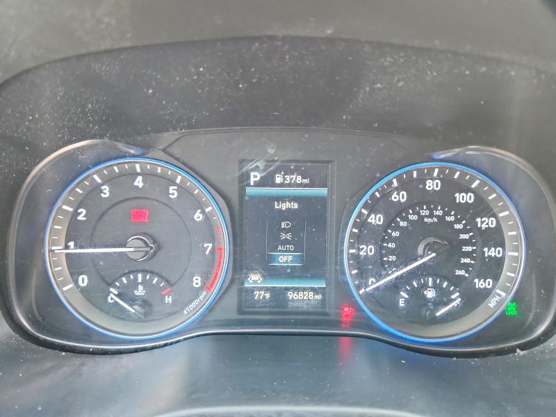 2021 Hyundai Kona VIN KM8K5CA59MU635931 COPART salvage auction — ROLLOVER, Co - Salvage Title, sold $2,050 on 2026-07-08 (photo 9)