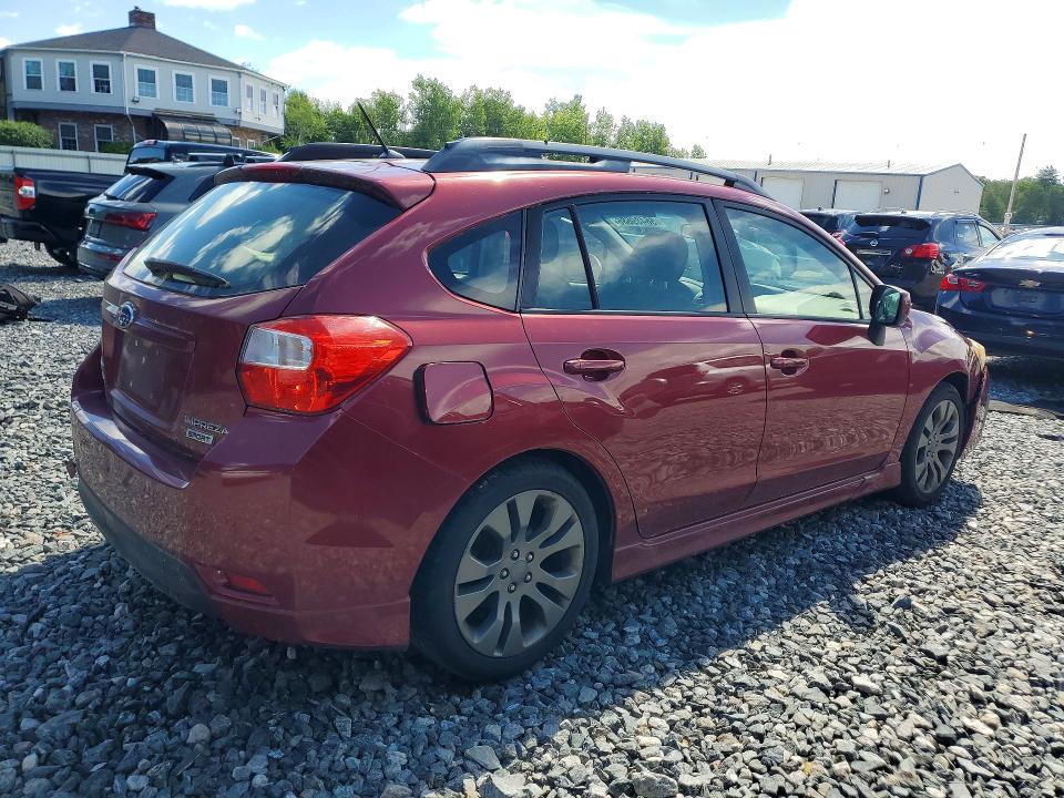 2013 Subaru Impreza VIN JF1GPAL60D2862764 COPART salvage auction — FRONT END, MA - CERT OF TITLE-RECONSTRCTD COLL, sold $575 on 2026-07-23 (photo 3)
