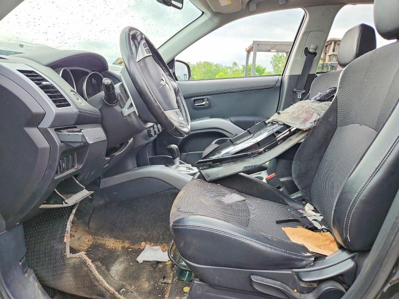 2012 Mitsubishi VIN JA4JT3AW6CU003752 COPART salvage auction — REAR END, Wv - Salvage Certificate, sold $225 on 2026-07-22 (photo 7)