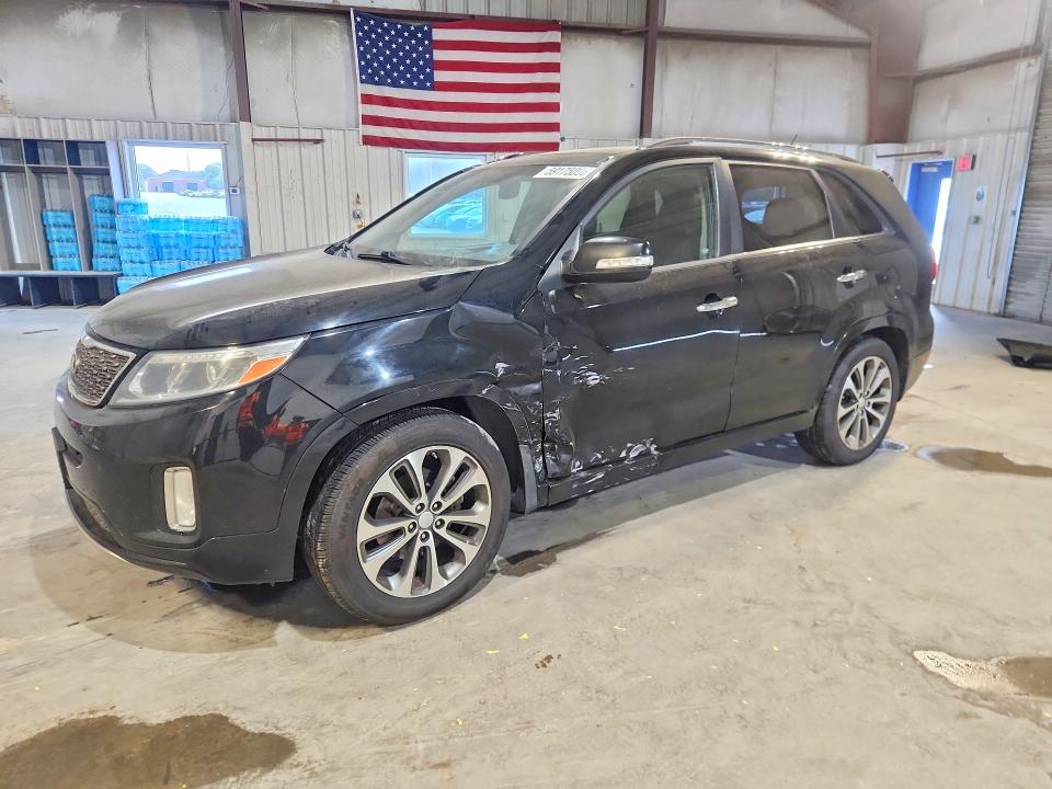 2014 Kia Sorento VIN 5XYKW4A75EG492410 COPART salvage auction — SIDE, Ma - Cert Of Title-Reconstrctd Coll, sold $375 on 2026-07-15 (photo 1)