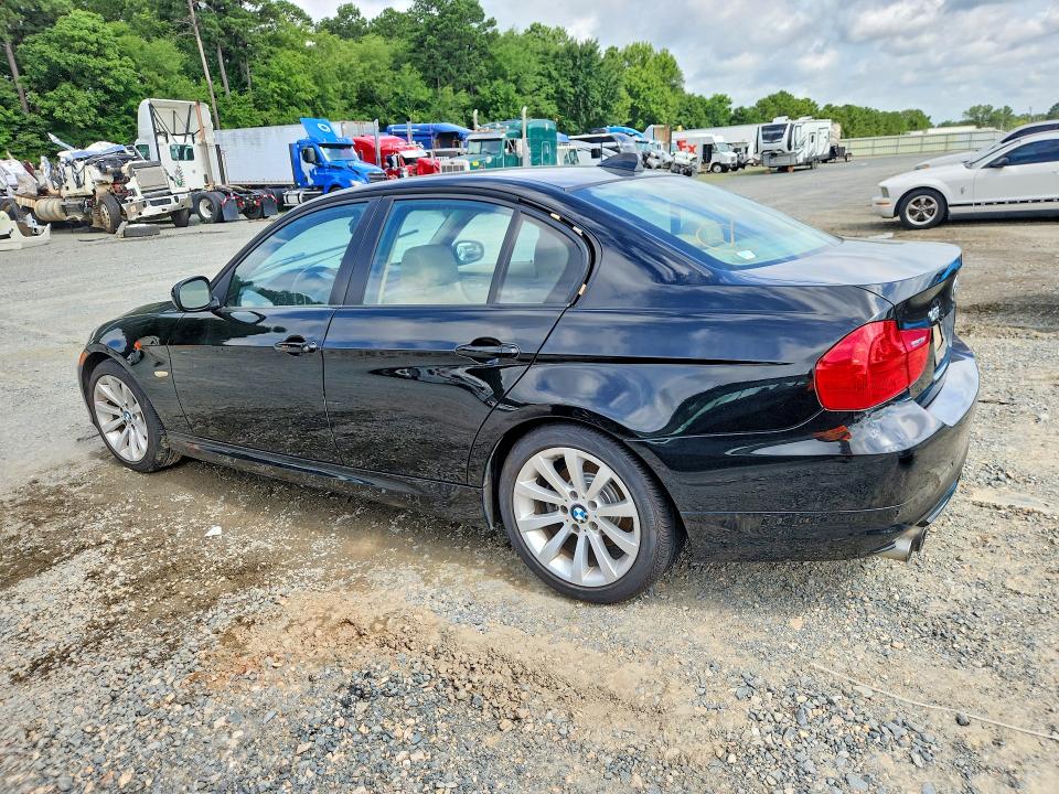 2011 BMW 3 series VIN WBAPH7C59BE461627 COPART salvage auction — WATER/FLOOD, LA - CERT OF TITLE-SALVAGE FLOOD, sold $325 on 2026-07-09 (photo 2)