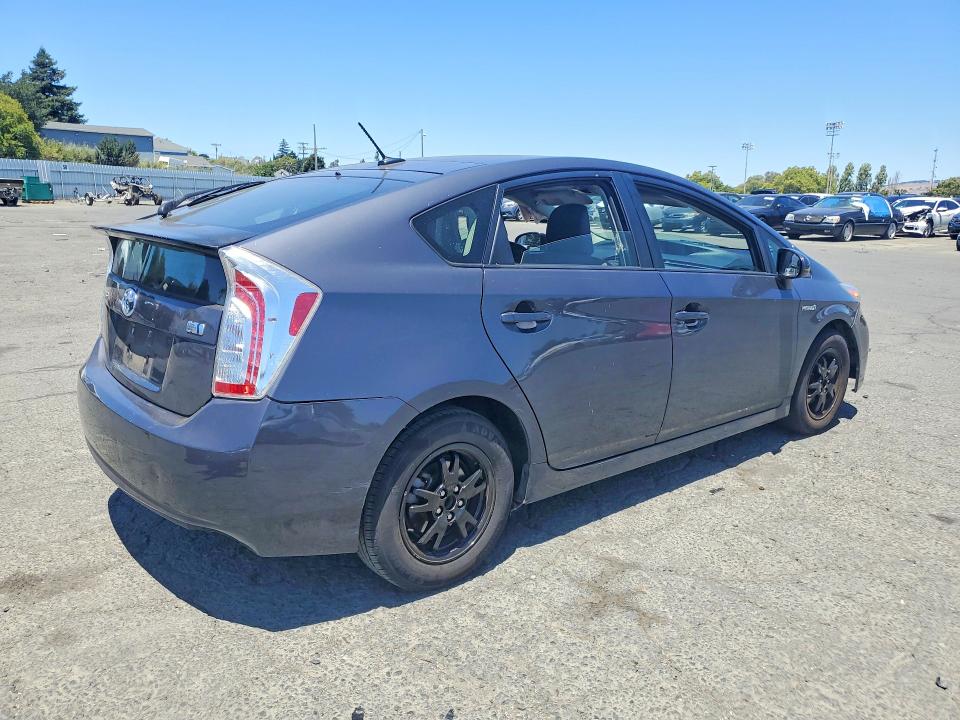 2012 Toyota Prius VIN JTDKN3DU0C5385575 COPART salvage auction — SIDE, Ca - Salvage Certificate, sold $15 on 2026-07-31 (photo 3)
