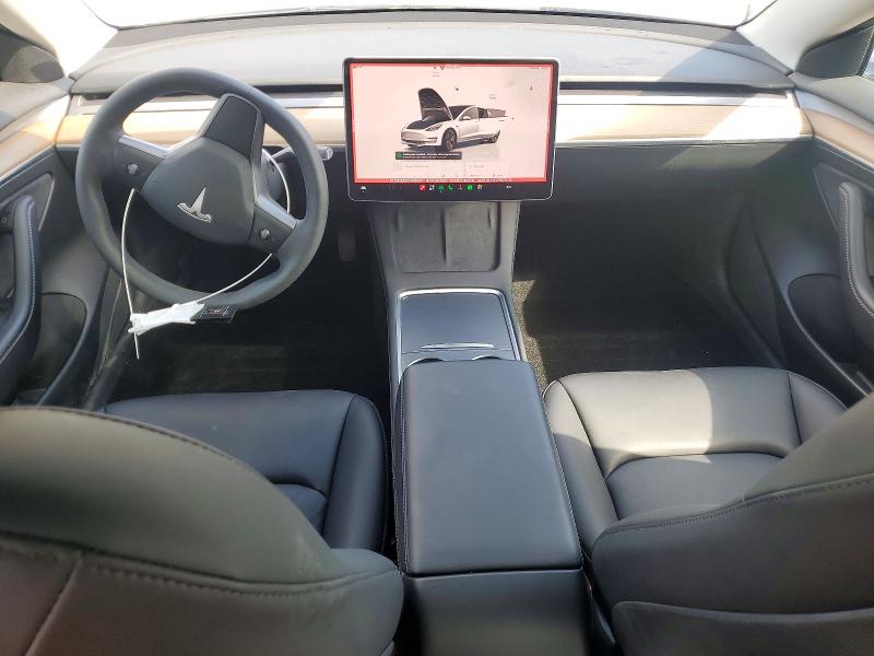 2023 Tesla Model 3 VIN 5YJ3E1EA7PF478983 COPART salvage auction — FRONT END, Nj - Cert Of Title-Salvage, sold $7,700 on 2026-07-22 (photo 8)