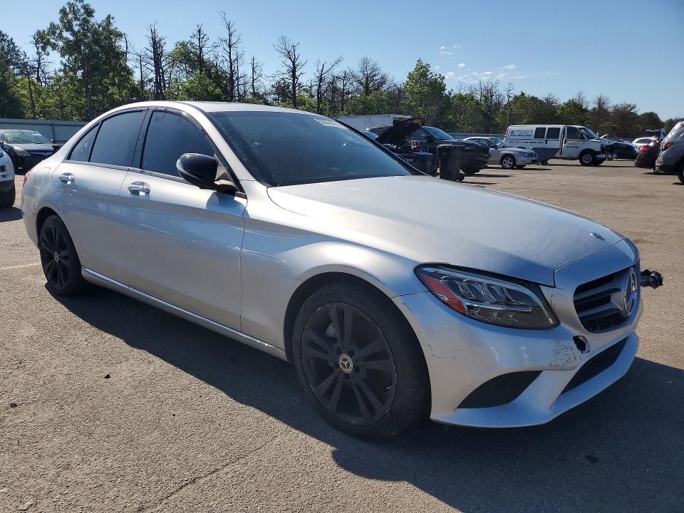 2020 Mercedes-benz C-klasse VIN WDDWF8DB1LR532057 COPART salvage auction — FRONT END, Ga - Certificate Of Title (P), sold $4,950 on 2026-08-12 (photo 4)