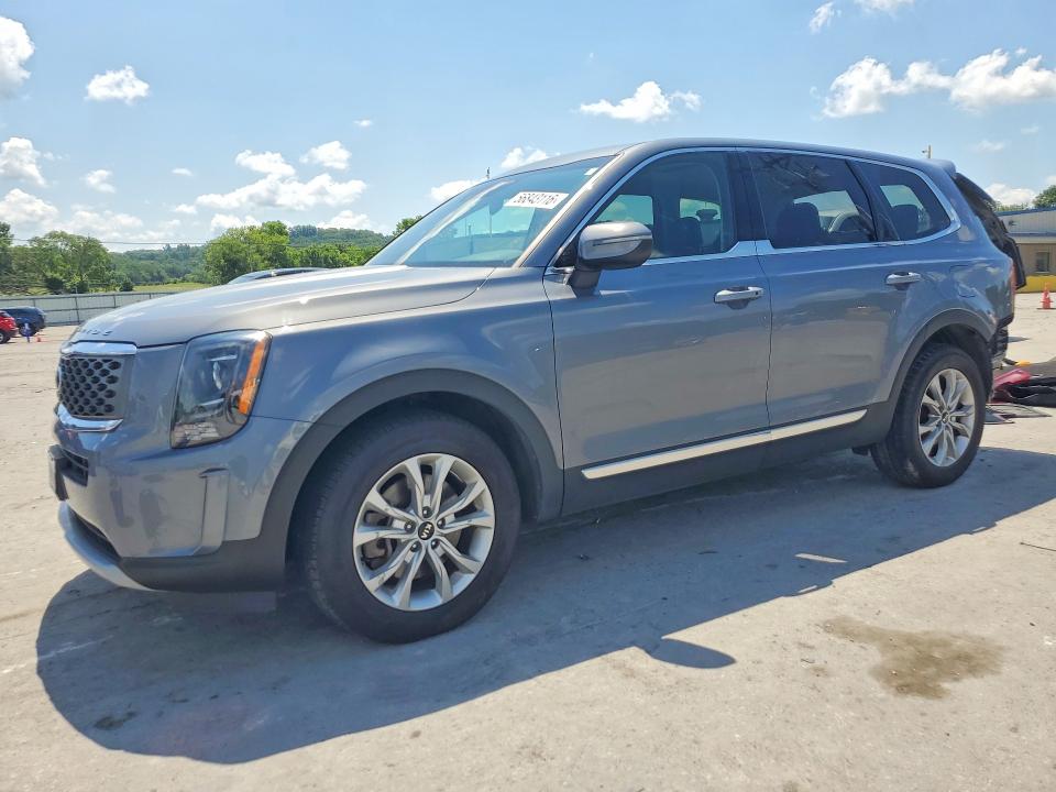 2021 Kia Telluride VIN 5XYP2DHC9MG150493 COPART salvage auction — REAR END, Tn - Salvage Certificate, sold $6,000 on 2026-07-27 (photo 1)