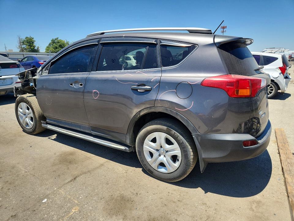 2015 Toyota Rav 4 VIN JTMZFREV6FJ031786 COPART salvage auction — FRONT END, Ca - Salvage Certificate, sold $3,600 on 2026-07-31 (photo 2)