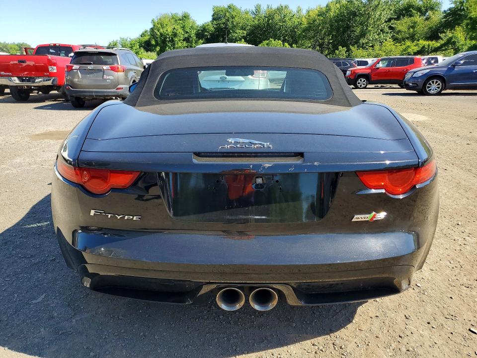 2016 Jaguar F-type VIN SAJWJ6FV2G8K31668 COPART salvage auction — MINOR DENT/SCRATCHES, NH - CERTIFICATE OF TITLE, sold $7,900 on 2026-07-27 (photo 6)