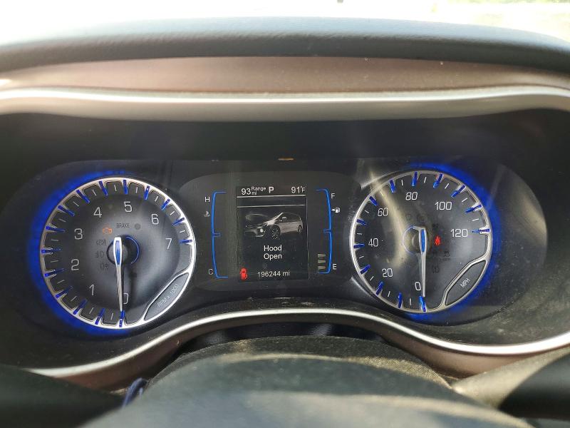 2017 Chrysler Pacifica VIN 2C4RC1DG9HR702900 COPART salvage auction — MECHANICAL, Nc - Certificate Of Title, sold $2,900 on 2026-10-05 (photo 9)