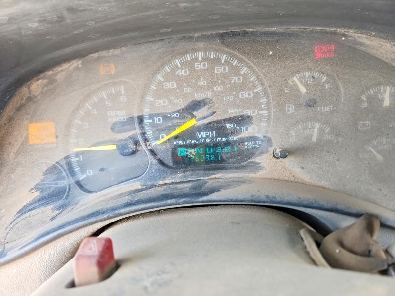 2001 Chevrolet Silverado VIN 1GCEK19T91E127188 COPART salvage auction — REAR END, Tx - Certificate Of Title, sold $675 on 2026-07-09 (photo 9)