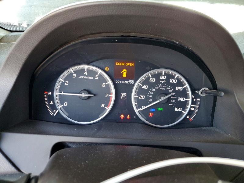 2018 Acura Rdx VIN 5J8TB3H5XJL003949 COPART salvage auction — FRONT END, Ca - Salvage Certificate, sold $5,200 on 2026-07-02 (photo 9)
