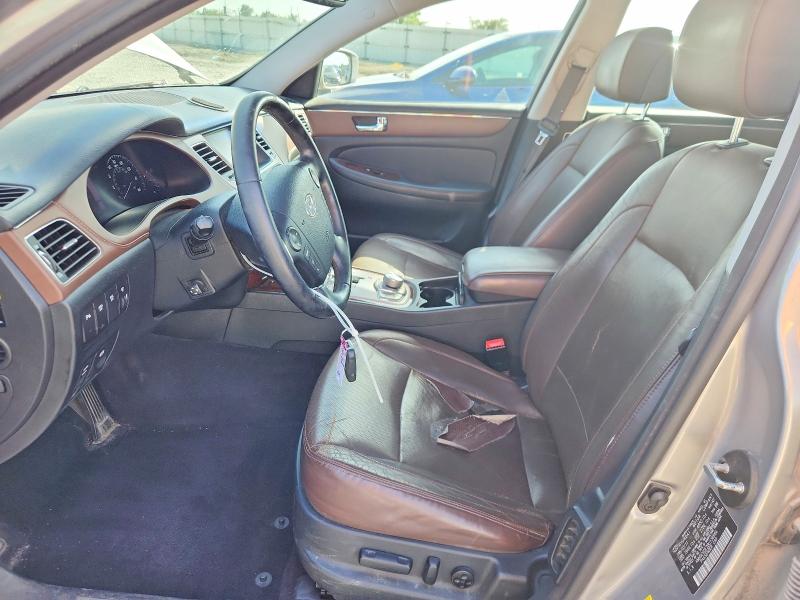 2011 Hyundai Genesis VIN KMHGC4DE2BU138584 COPART salvage auction — SIDE, IL - SALVAGE CERTIFICATE, sold $700 on 2026-07-27 (photo 7)