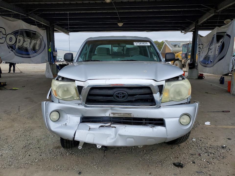 2005 Toyota Tacoma VIN 5TELU42N65Z037076 COPART salvage auction — FRONT END, Ca - Salvage Certificate, sold $3,800 on 2026-07-28 (photo 5)