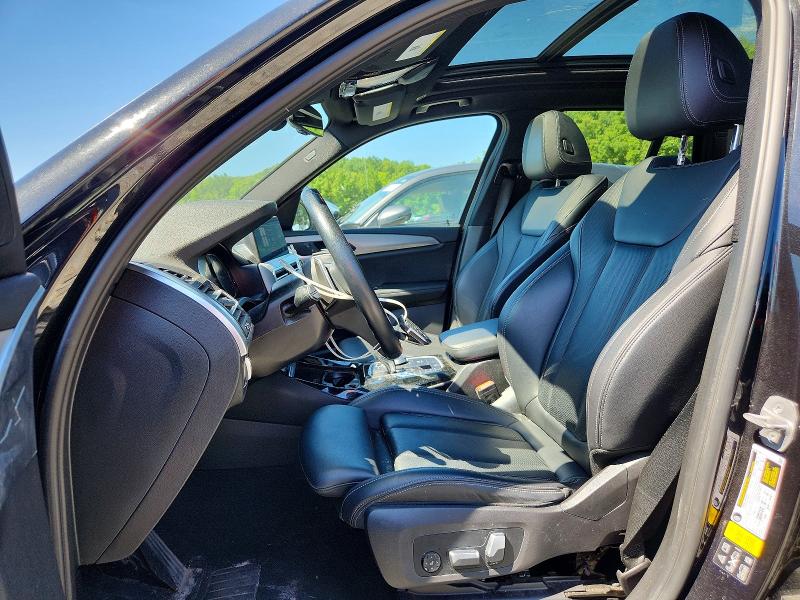 2022 BMW X3 VIN 5UX53DP02N9L69325 COPART salvage auction — REAR END, Ma - Cert Of Title-Salvage, sold $17,300 on 2026-07-08 (photo 7)