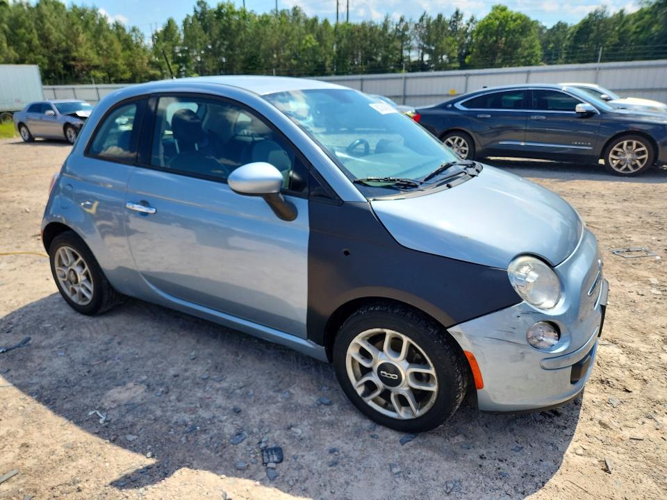 2015 Fiat VIN 3C3CFFAR3FT667348 COPART salvage auction — FRONT END, Va - Certificate Of Title (P), sold $3,300 on 2026-07-08 (photo 4)