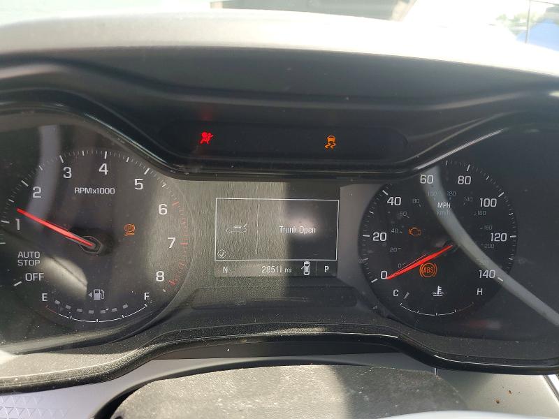 2025 Chevrolet Trax VIN KL77LFEP7SC164312 COPART salvage auction — FRONT END, Tx - Salvage Vehicle Title, sold $6,600 on 2026-07-20 (photo 9)
