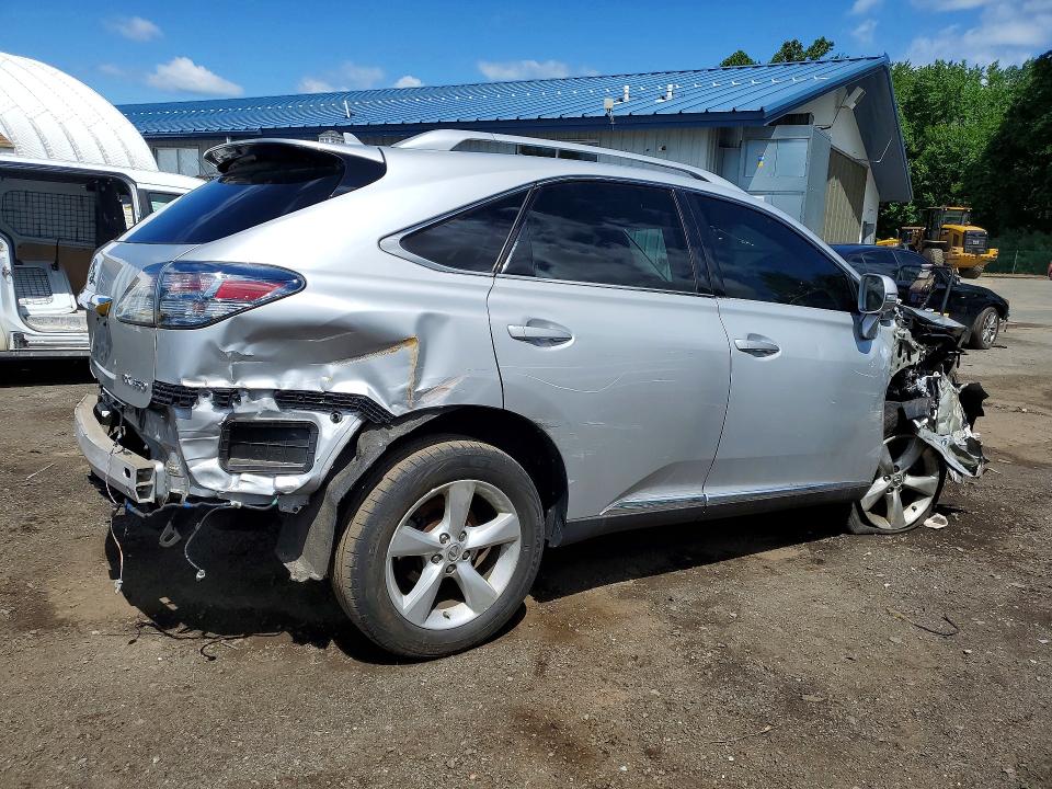 2012 Lexus Rx 350 VIN 2T2BK1BA1CC129983 COPART salvage auction — FRONT END, MA - CERTIFICATE OF TITLE, sold $2,600 on 2026-07-09 (photo 3)