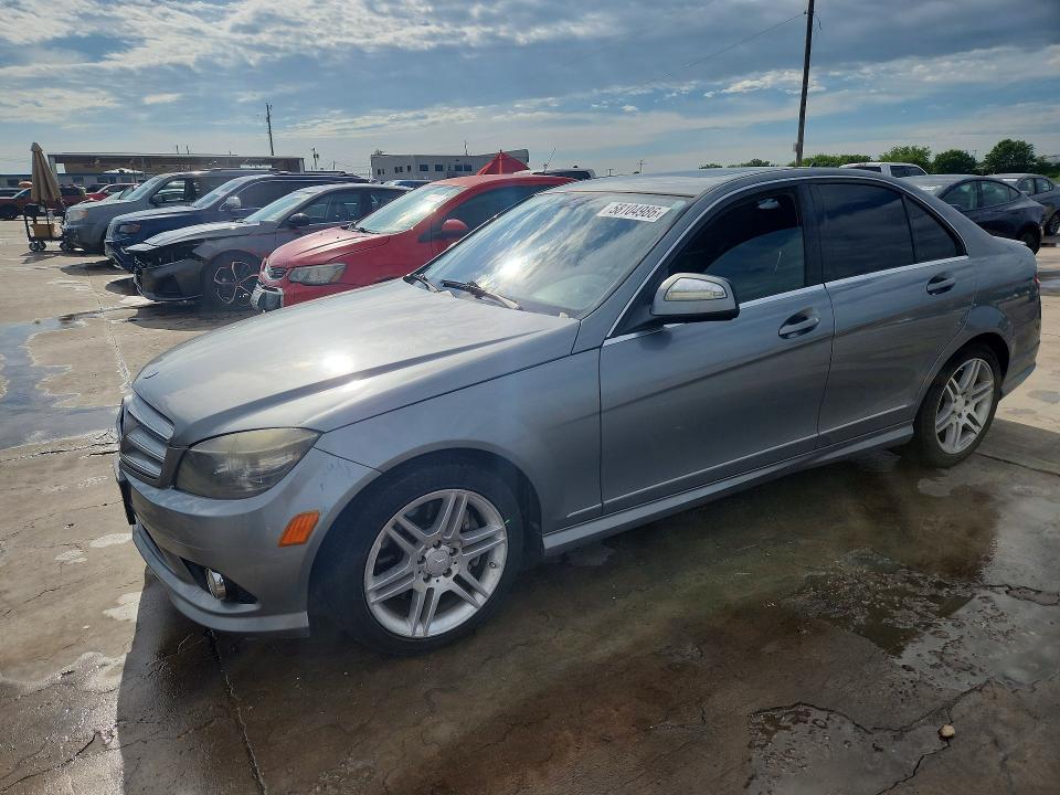 2008 Mercedes-benz C class VIN WDDGF56X88F175240 COPART salvage auction — HAIL, Tx - Certificate Of Title, sold $500 on 2026-07-30 (photo 1)