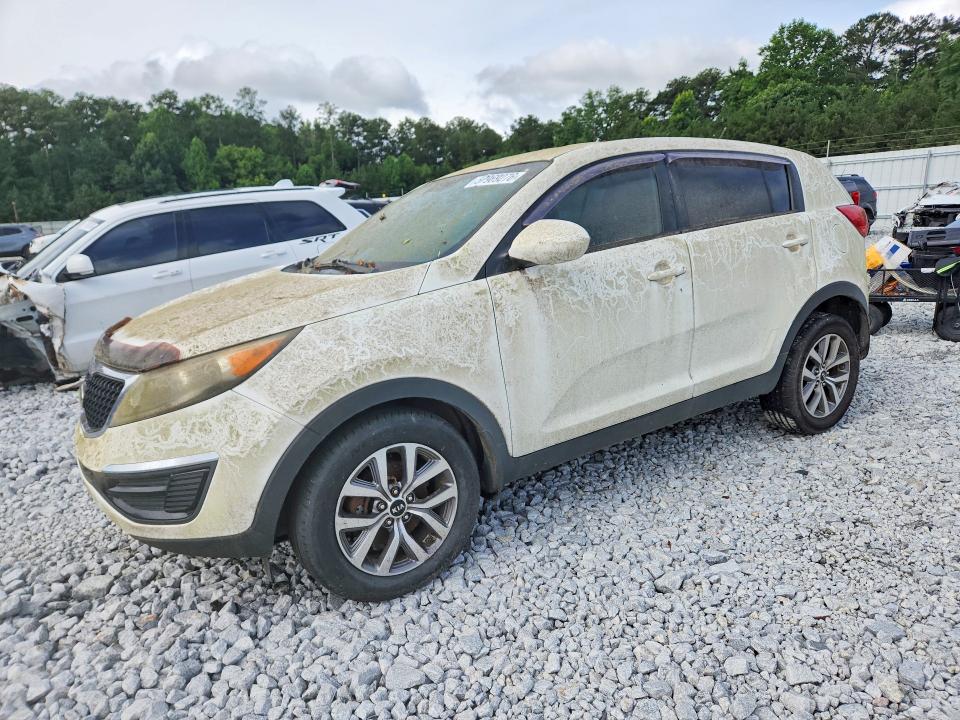 2015 Kia Sportage VIN KNDPB3AC5F7691075 COPART salvage auction — NORMAL WEAR, Ga - Certificate Of Title, sold $1,100 on 2026-07-09 (photo 1)