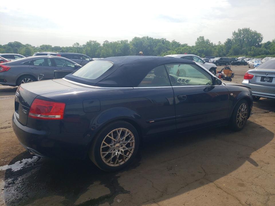 2009 Audi A4 VIN WAUDF48H89K005804 COPART salvage auction — SIDE, CT - CERT OF TITLE-SALVAGE, sold $450 on 2026-07-10 (photo 3)