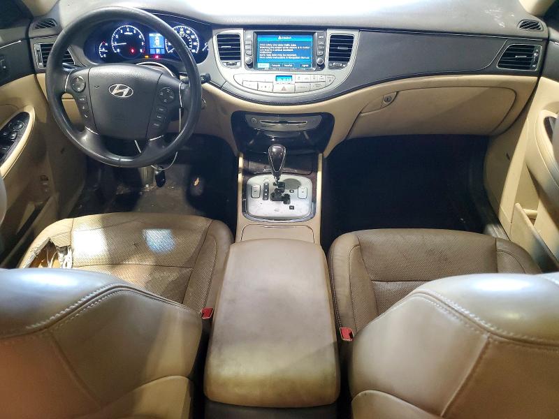 2011 Hyundai Genesis VIN KMHGC4DE1BU114633 COPART salvage auction — ALL OVER, Pa - Certificate Of Salvage, sold $475 on 2026-07-15 (photo 8)