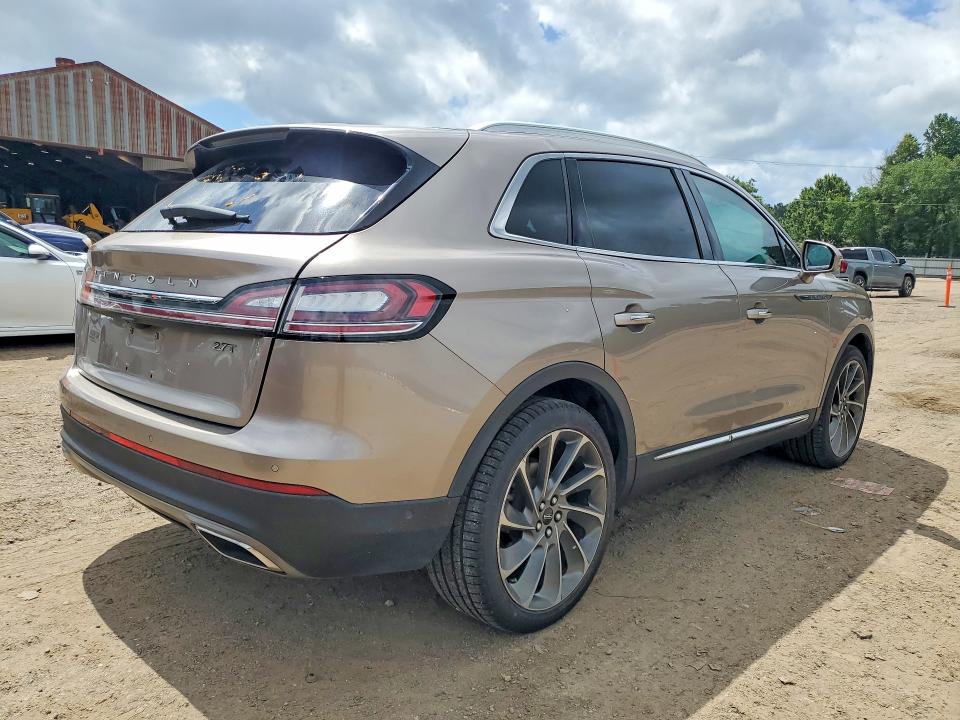 2019 Lincoln Nautilus VIN 2LMPJ6LP9KBL30437 COPART salvage auction — SIDE, La - Cert Of Title-Salvage, sold $3,400 on 2026-07-02 (photo 3)